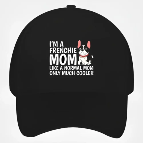 French Bulldog Baseball Cap #503 Frenchie Mom