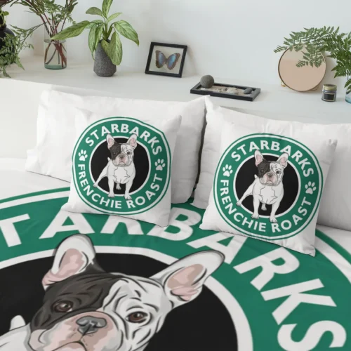 French Bulldog Bedsheets + 2 Pillowcases #4