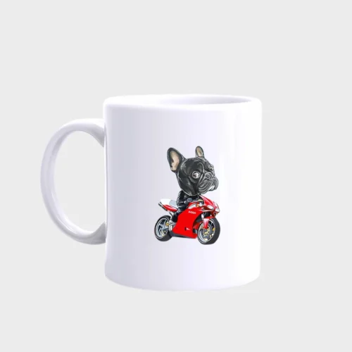 French Bulldog Mug #514 bike