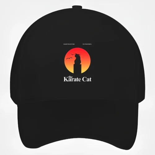 Karate Kid Cat Baseball Cap #1