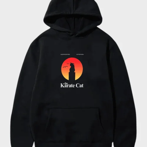 Karate Kid Cat Hoodie #1