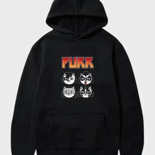 Kiss Cat Hoodie #1