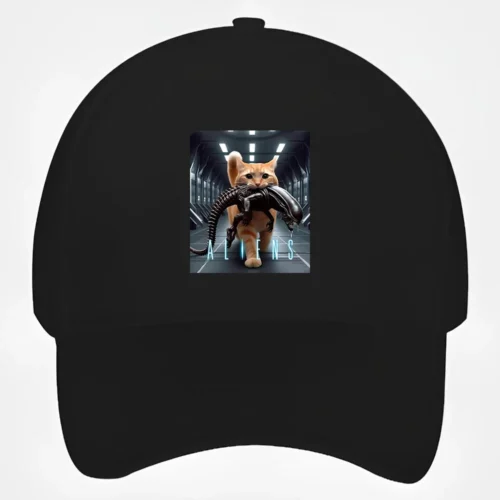 Alien Cat Baseball Cap #1