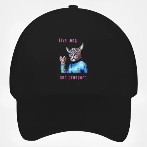 Star Trek Cat Baseball Cap #1