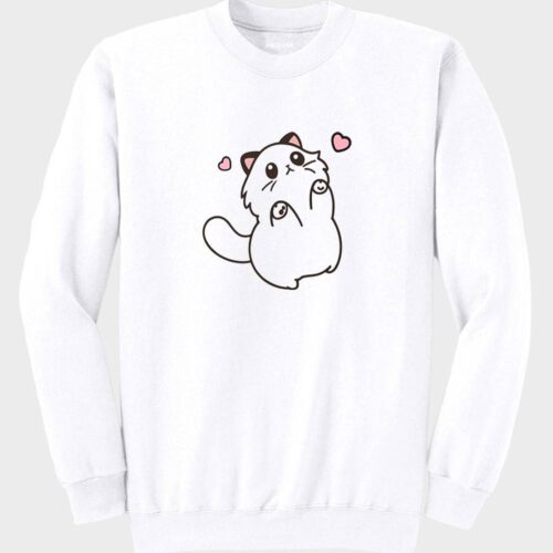 Cat Sweatshirt #w39