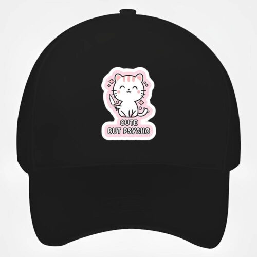 Cat Baseball Cap #9