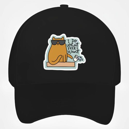 Cat Baseball Cap #8