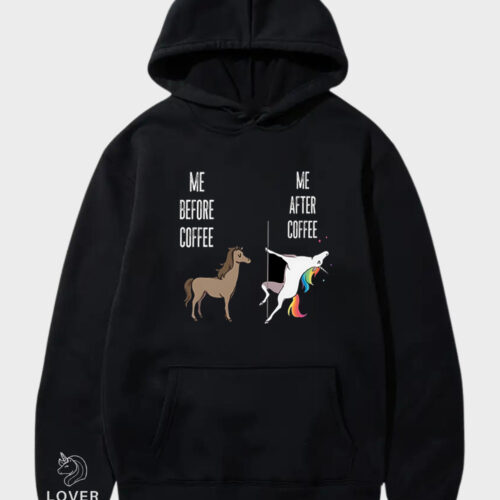 Unicorn Hoodie #1 Coffee