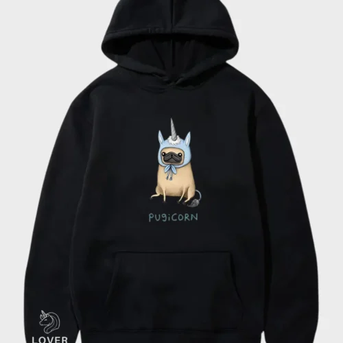 Unicorn Hoodie #2 Pugicorn