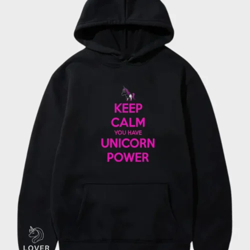 Unicorn Hoodie #26 keep calm