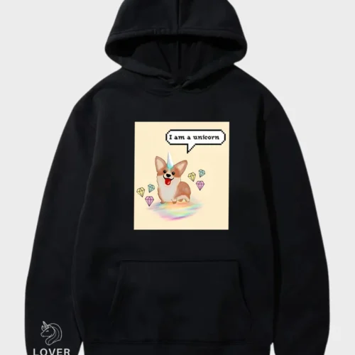 Unicorn Hoodie #9 Corgi