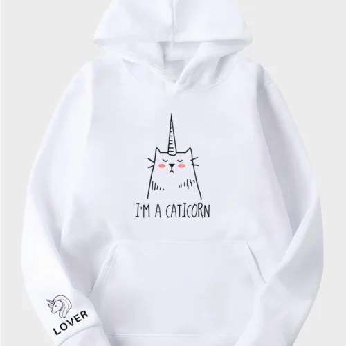 Unicorn Hoodie #w25 Caticorn