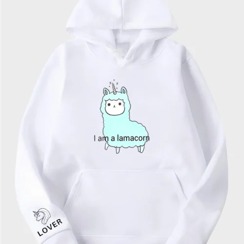 Unicorn Hoodie #w26 Lamacorn