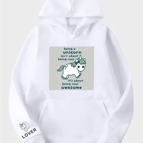 Unicorn Hoodie #w5